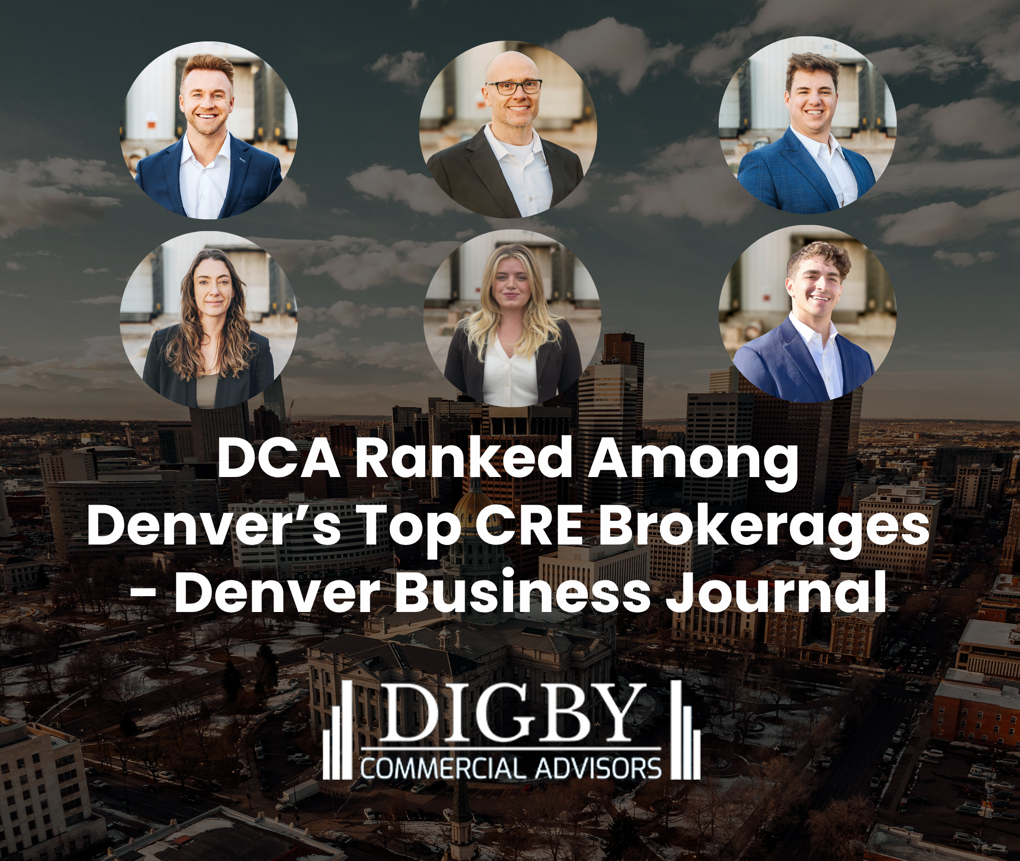 Digby Commercial Advisors Ranked #19 Among Top Denver Commercial Real Estate Brokerages