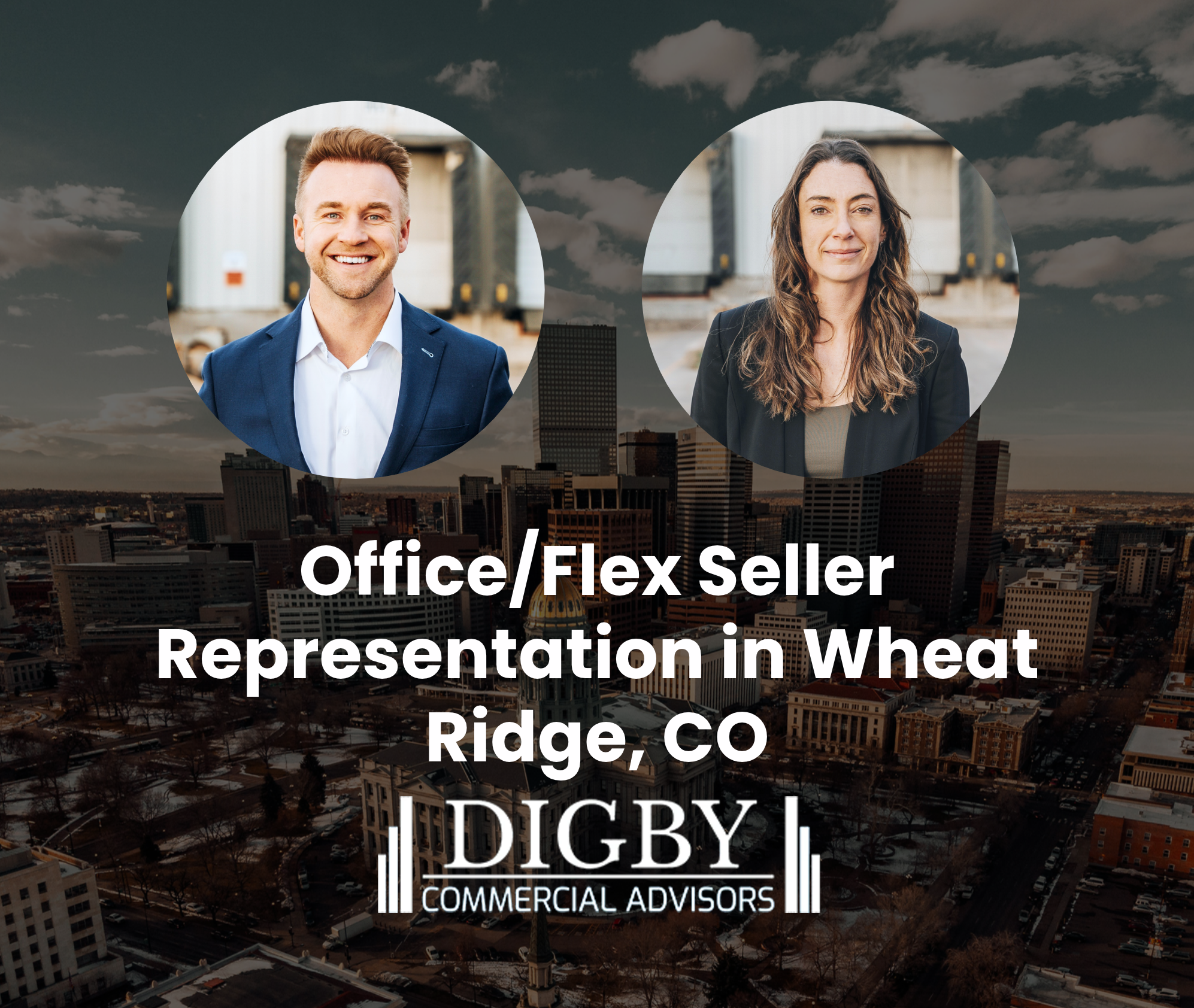 Tanner Digby and Lauren Moyer Represent Seller in 16,074 SF Wheat Ridge Flex Sale